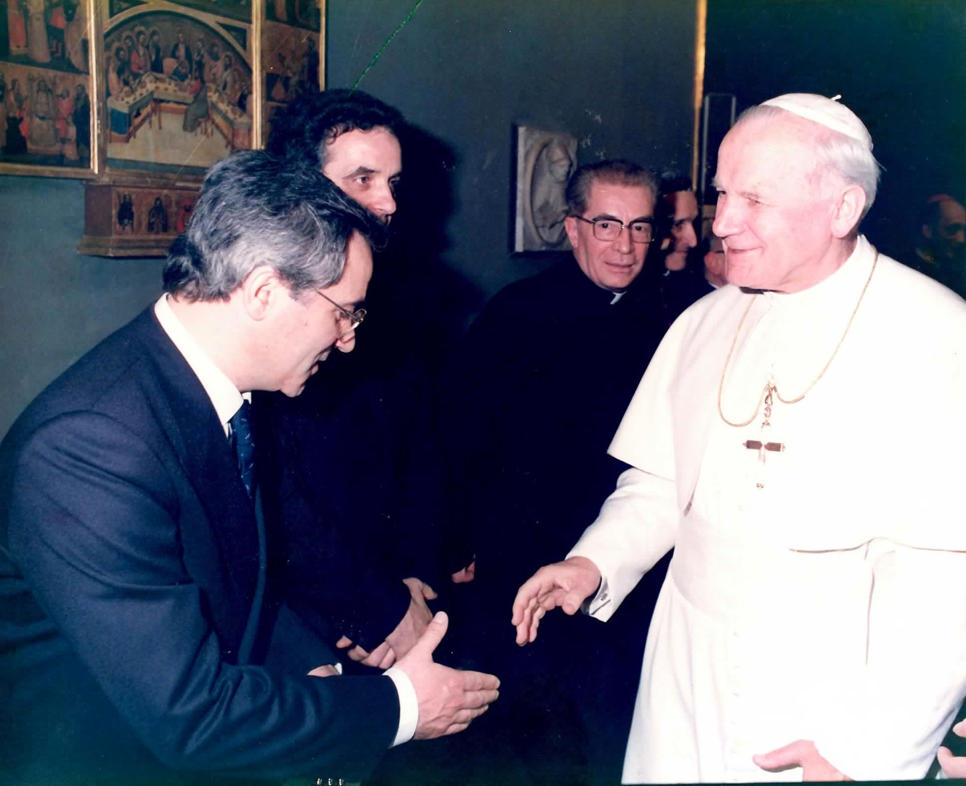 Giovanni Bonanno e Giovanni Paolo II
