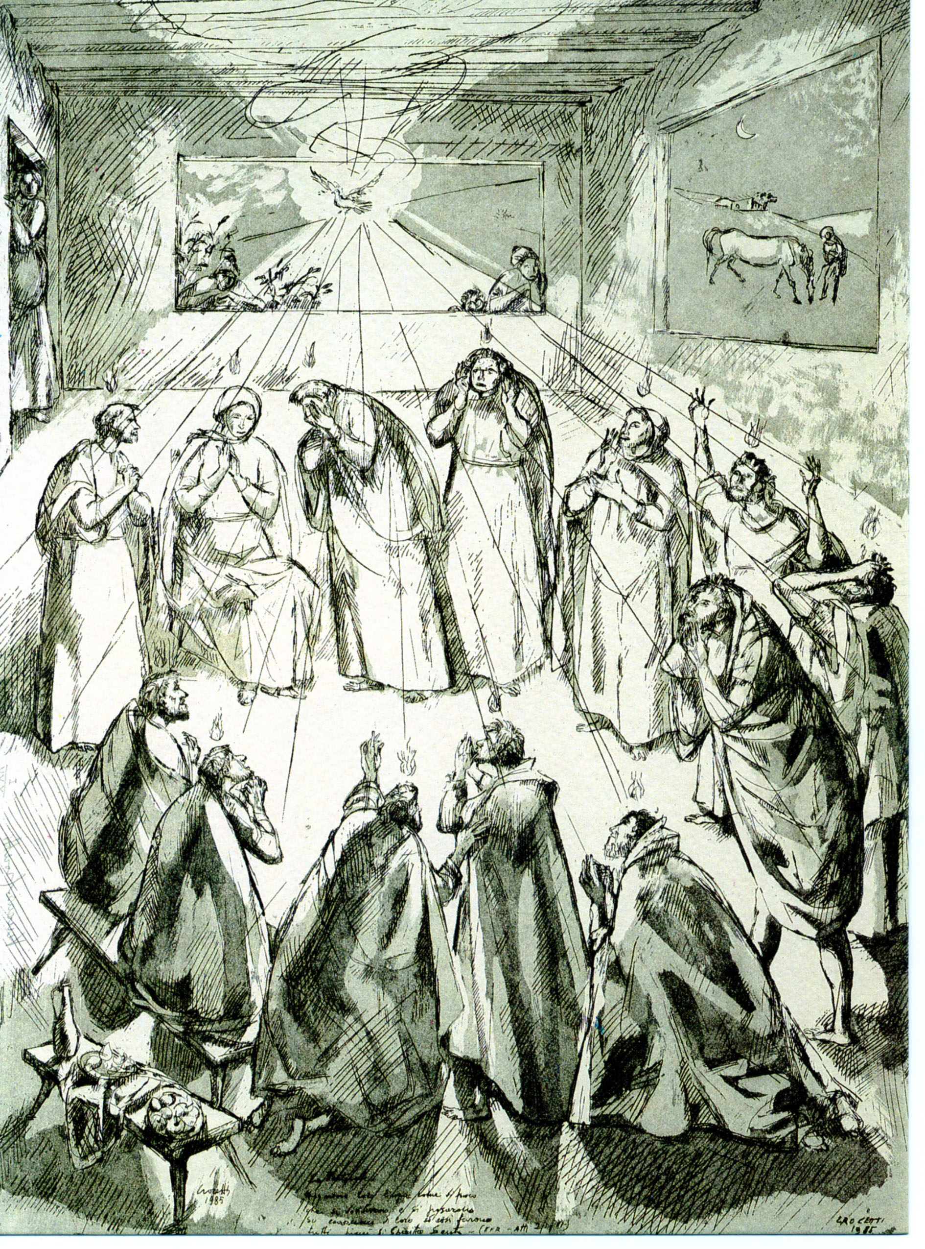 Venanzo Crocetti - La Pentecoste