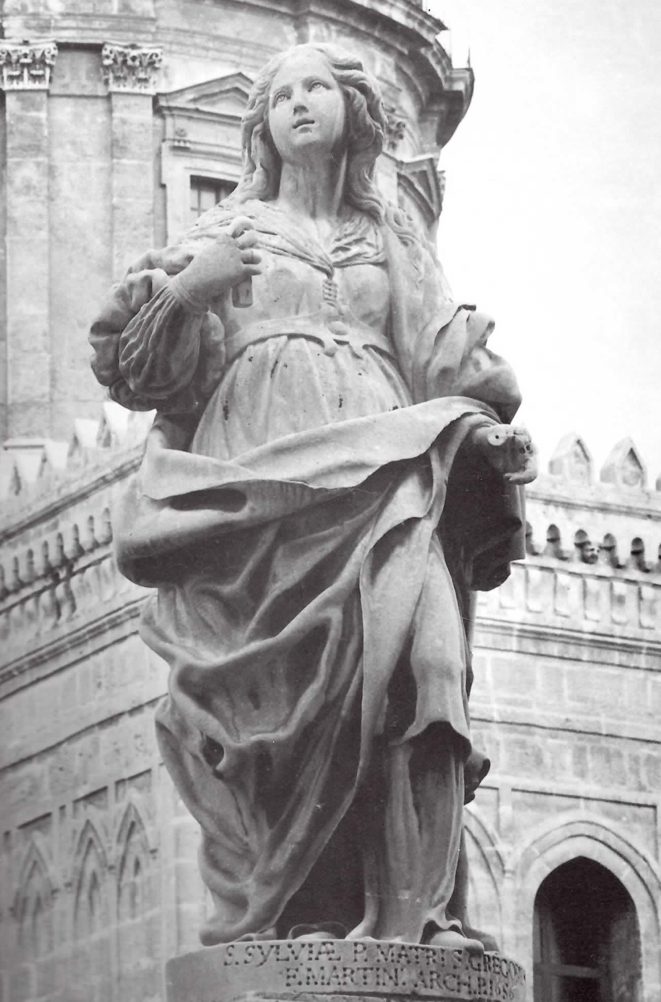 Carlo D'Aprile - Balaustra della Cattedrale - Santa Silvia