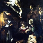 Caravaggio - Natività con San Lorenzo e San Francesco