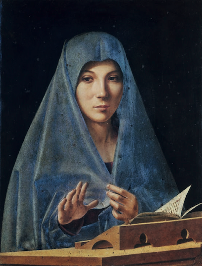 Antonello da Messina - Annunziata, Palermo, Galleria Regione della Sicilia, Palazzo Abatellis