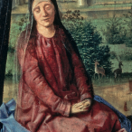 Antonello da Messina - Crocifissionbe, part. di Maria Anversa, Musée Royal des Beaux-Art