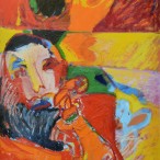 Enzo Togo - Uomo con pipa, 1997