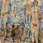 Fausto Pirandello - Tre Bagnanti, 1960