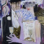 Giuseppe Migneco - Striptease patriottico, 1963