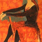 Salvatore Fiume - Ritratto di Conchita del Mar, 1967